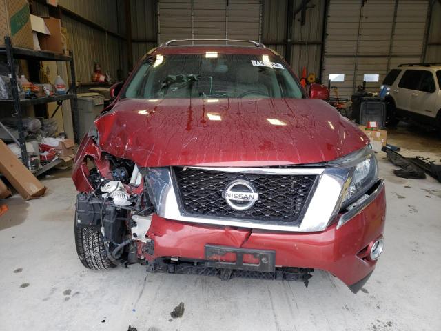 5N1AR2MM8GC626094 - 2016 NISSAN PATHFINDER S 红色 照片 5