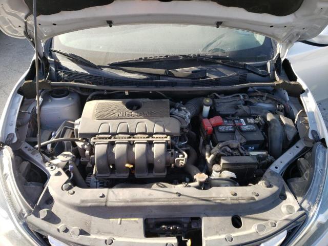 3N1AB7AP8KL612796 - 2019 NISSAN SENTRA S SILVER photo 11