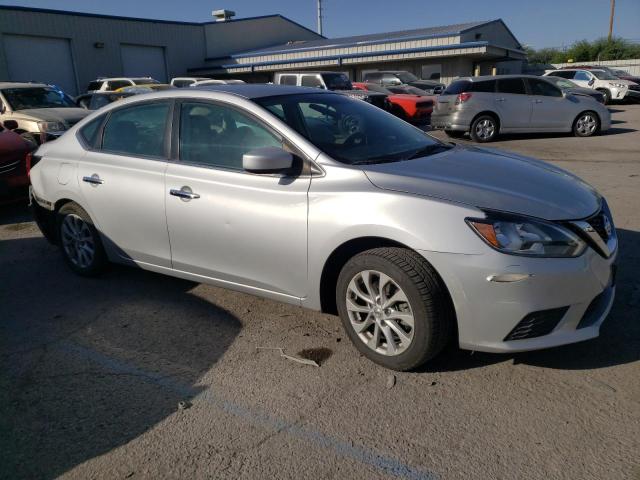 3N1AB7AP8KL612796 - 2019 NISSAN SENTRA S SILVER photo 4