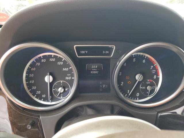 4JGDA5HB5FA503040 - 2015 MERCEDES-BENZ ML 350 4MATIC GRAY photo 9