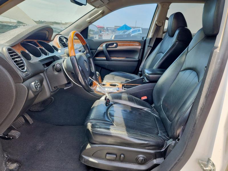 5GAER23D29J104438 - 2009 BUICK ENCLAVE CXL WHITE photo 7