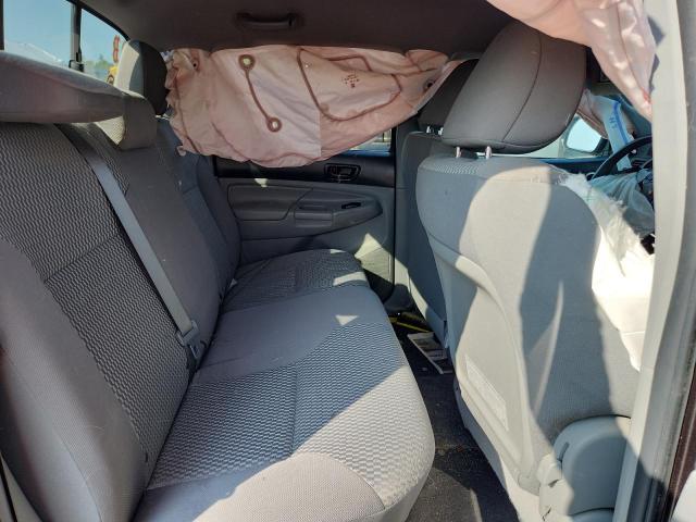 3TMLU4EN9FM196765 - 2015 TOYOTA TACOMA DOUBLE CAB GRAY photo 10