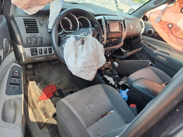 3TMLU4EN9FM196765 - 2015 TOYOTA TACOMA DOUBLE CAB GRAY photo 8