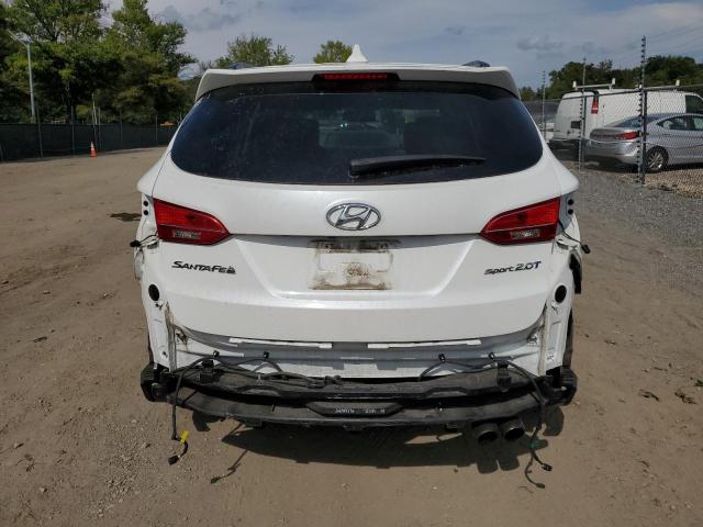 5XYZU3LA3FG303813 - 2015 HYUNDAI SANTA FE S WHITE photo 6