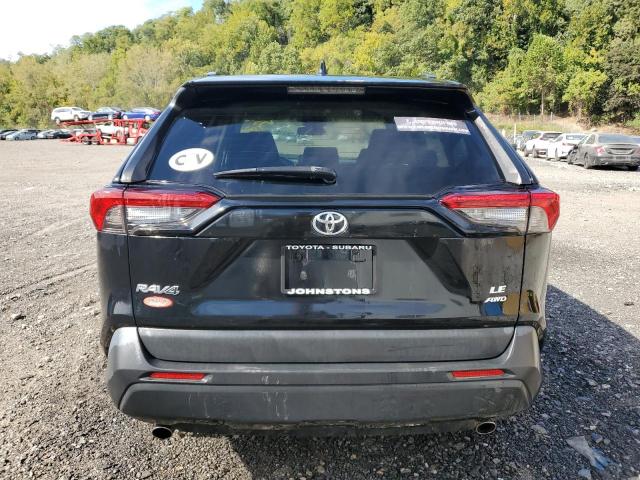 2T3G1RFV4MW198778 - 2021 TOYOTA RAV4 LE BLACK photo 6