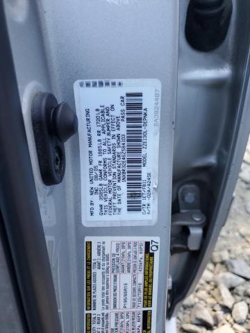 1NXBR32E46Z584103 - 2006 TOYOTA COROLLA CE GRAY photo 12