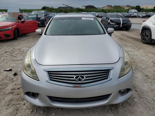 JN1DV6AP3CM810790 - 2012 INFINITI G25 BASE GRAY photo 5