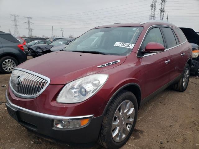 5GAKRCED2BJ230567 - 2011 BUICK ENCLAVE CXL RED photo 1
