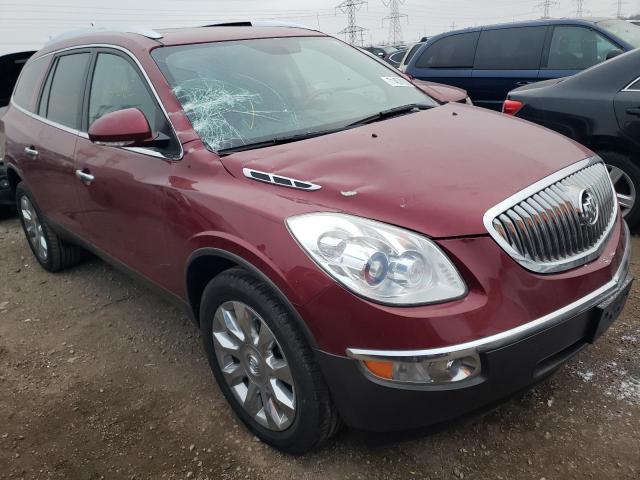 5GAKRCED2BJ230567 - 2011 BUICK ENCLAVE CXL RED photo 4