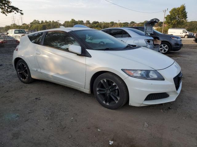 JHMZF1C45ES001696 - 2014 HONDA CR-Z WHITE photo 4