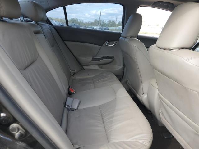 19XFB2F93CE071081 - 2012 HONDA CIVIC EXL შავი ფოტო 10