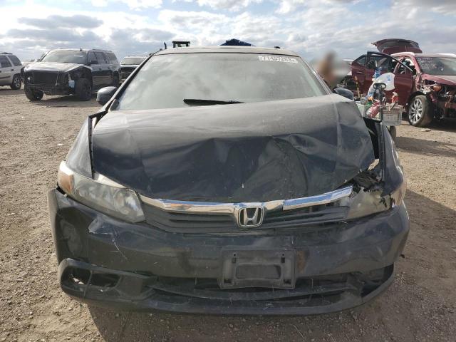 19XFB2F93CE071081 - 2012 HONDA CIVIC EXL შავი ფოტო 5