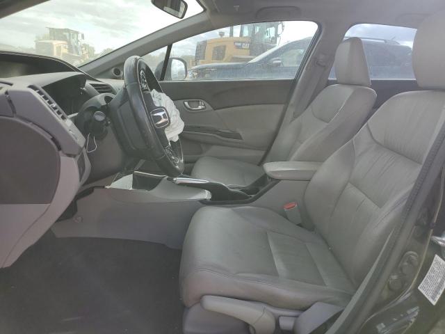 19XFB2F93CE071081 - 2012 HONDA CIVIC EXL შავი ფოტო 7