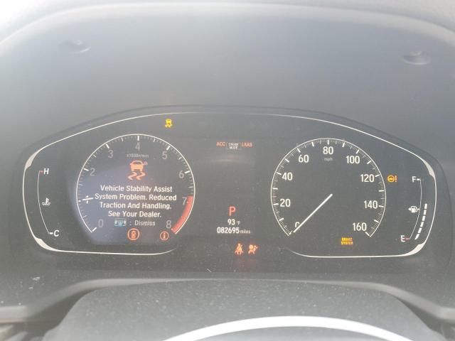 1HGCV2F9XJA022052 - 2018 HONDA ACCORD TOURING Gris foto 9