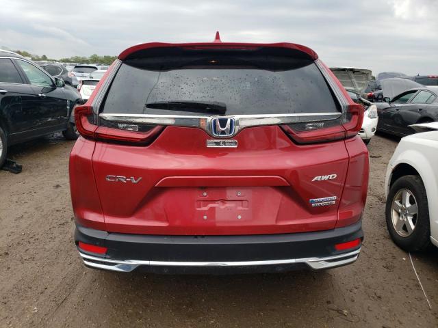 7FART6H90ME024413 - 2021 HONDA CR-V TOURING RED photo 6