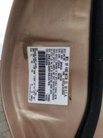 1MELM53S8TA610706 - 1996 MERC SABLE LS GOLD photo 12