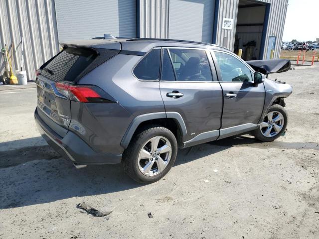 2T3DWRFV6KW013521 - 2019 TOYOTA RAV4 LIMITED GRAY photo 3