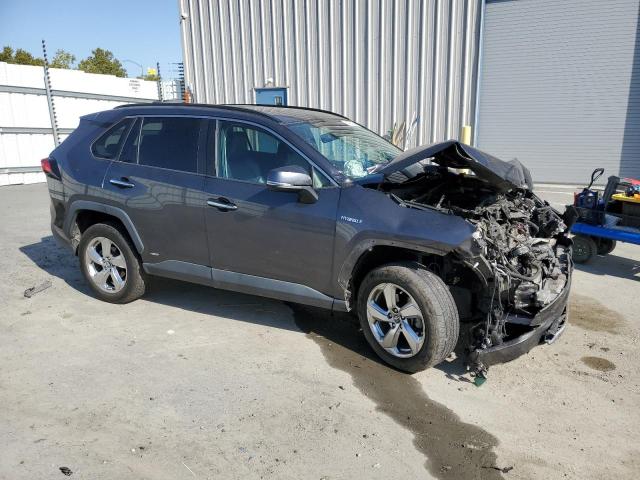 2T3DWRFV6KW013521 - 2019 TOYOTA RAV4 LIMITED GRAY photo 4