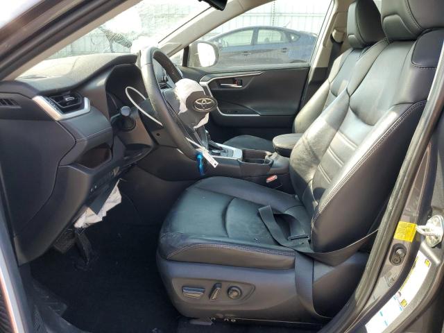 2T3DWRFV6KW013521 - 2019 TOYOTA RAV4 LIMITED GRAY photo 7