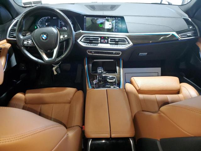 5UXTA6C03M9H96223 - 2021 BMW X5 XDRIVE45E WHITE photo 8