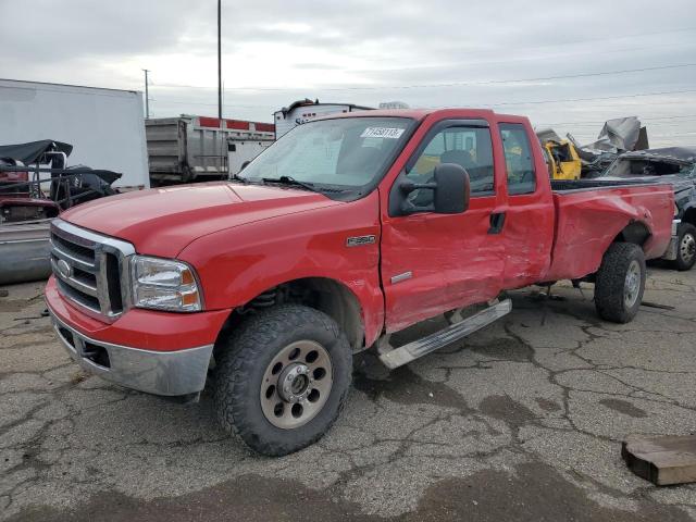 1FTWX31P36EA24498 - 2006 FORD F350 SRW SUPER DUTY RED photo 2