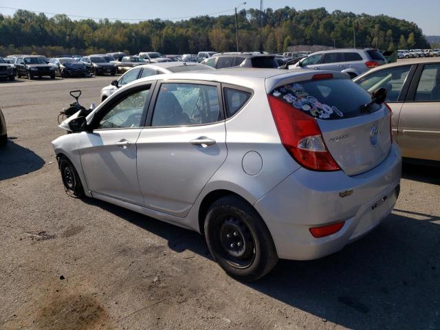 KMHCT5AE9EU146906 - 2014 HYUNDAI ACCENT GLS SILVER photo 2