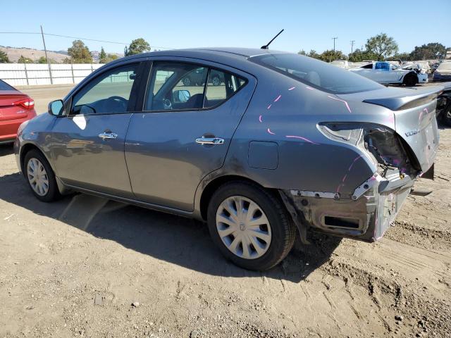 3N1CN7AP3DL843480 - 2013 NISSAN VERSA S GRAY photo 2