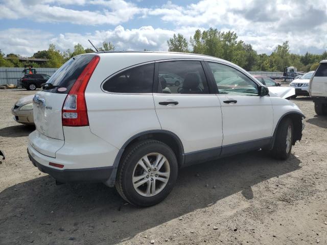 JHLRE4H59AC014496 - 2010 HONDA CR-V EX WHITE photo 3