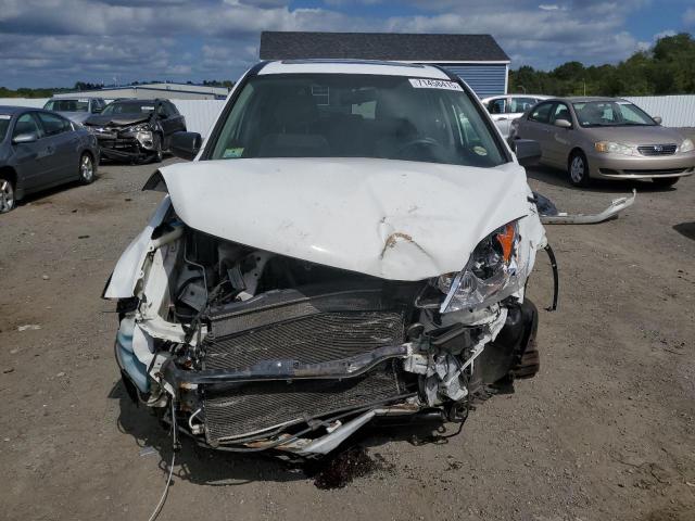 JHLRE4H59AC014496 - 2010 HONDA CR-V EX WHITE photo 5