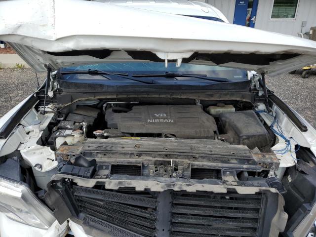 1N6AA1EJ4HN542058 - 2017 NISSAN TITAN S WHITE photo 11