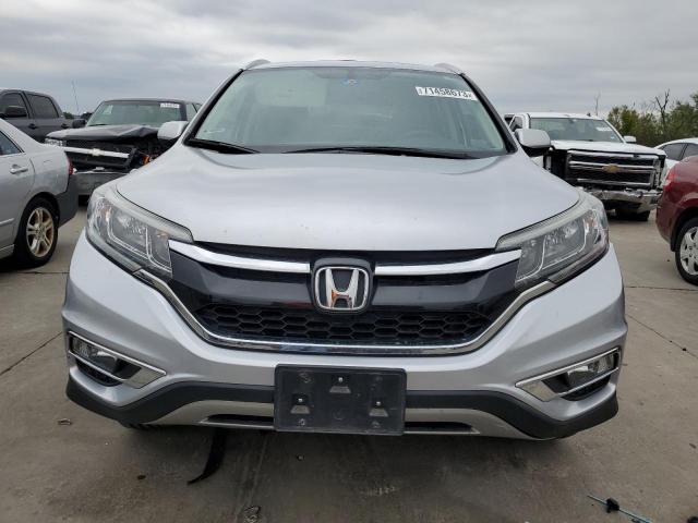 2HKRM4H72FH602057 - 2015 HONDA CR-V EXL SILVER photo 5