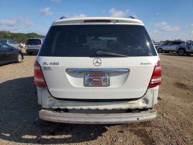 4JGBF7BE3AA610295 - 2010 MERCEDES-BENZ GL 450 4MATIC WHITE photo 6