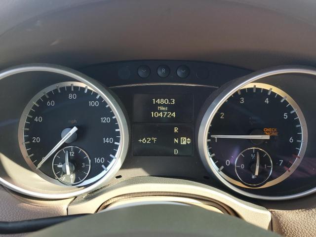 4JGBF7BE3AA610295 - 2010 MERCEDES-BENZ GL 450 4MATIC WHITE photo 9