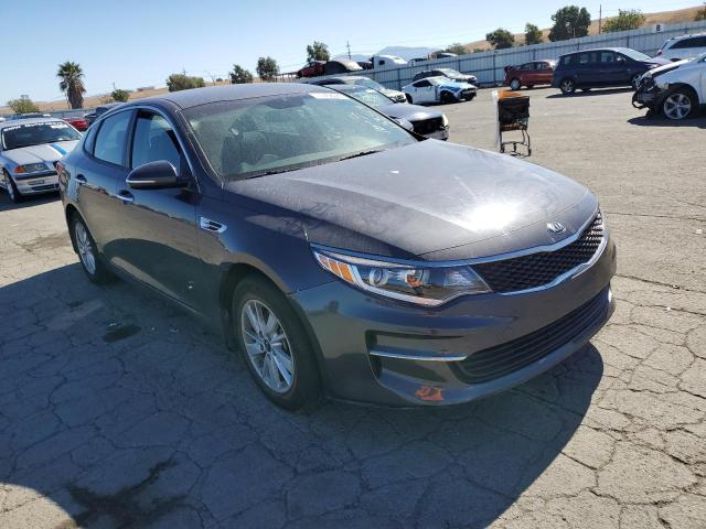 KNAGT4L30J5217181 - 2018 KIA OPTIMA LX GRAY photo 4