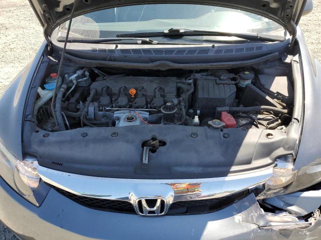 19XFA1F58AE067244 - 2010 HONDA CIVIC LX Մոխրագույն լուսանկար 11
