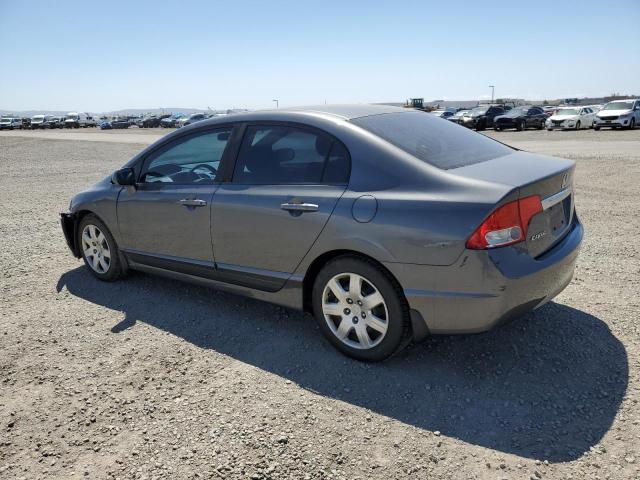 19XFA1F58AE067244 - 2010 HONDA CIVIC LX Մոխրագույն լուսանկար 2