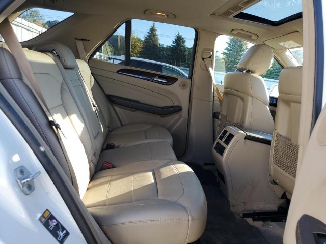 4JGDA5HB0DA248553 - 2013 MERCEDES-BENZ ML 350 4MATIC WHITE photo 11