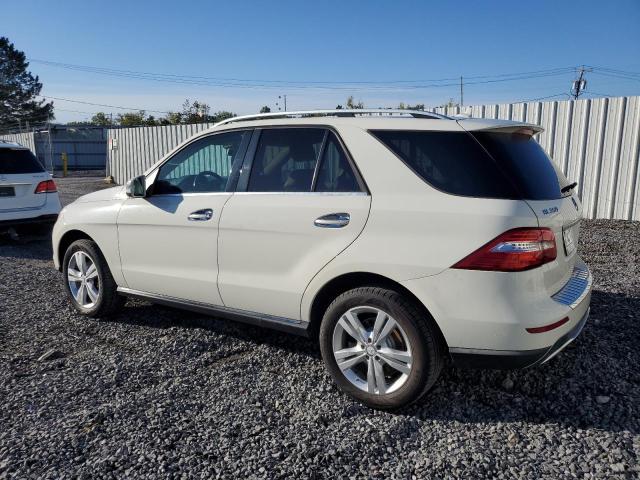 4JGDA5HB0DA248553 - 2013 MERCEDES-BENZ ML 350 4MATIC WHITE photo 2