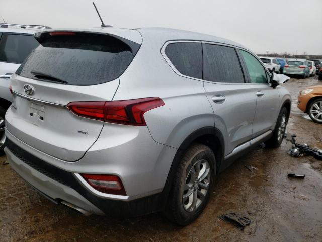 5NMS2CAD9KH078981 - 2019 HYUNDAI SANTA FE SE SILVER photo 3