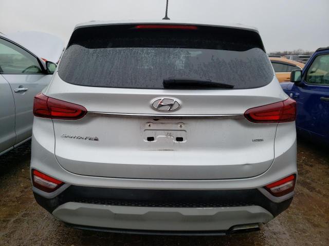 5NMS2CAD9KH078981 - 2019 HYUNDAI SANTA FE SE SILVER photo 6