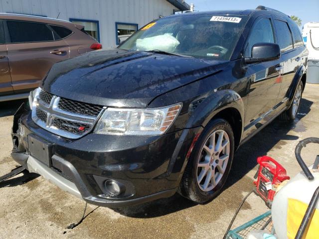 3C4PDCDG0DT588356 - 2013 DODGE JOURNEY CREW BLACK photo 1