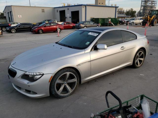 WBAEA53579CV92254 - 2009 BMW 650 I SILVER photo 1