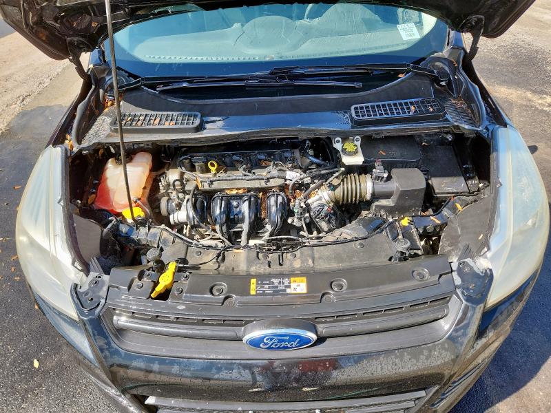 1FMCU0F74FUC78385 - 2015 FORD ESCAPE S BLACK photo 11