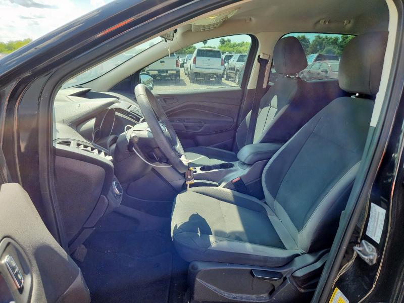 1FMCU0F74FUC78385 - 2015 FORD ESCAPE S BLACK photo 7