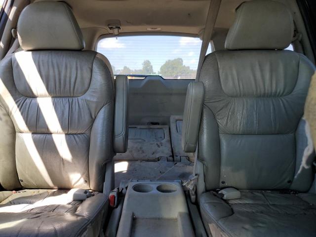 5FNRL3H68AB028902 - 2010 HONDA ODYSSEY EXL BLUE photo 10