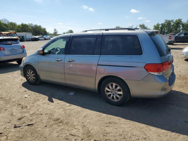 5FNRL3H68AB028902 - 2010 HONDA ODYSSEY EXL BLUE photo 2