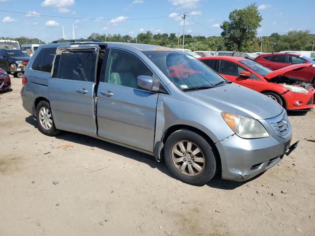 5FNRL3H68AB028902 - 2010 HONDA ODYSSEY EXL BLUE photo 4