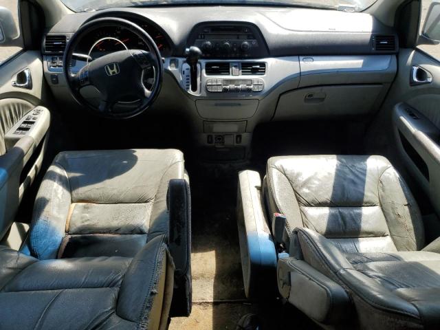 5FNRL3H68AB028902 - 2010 HONDA ODYSSEY EXL BLUE photo 8