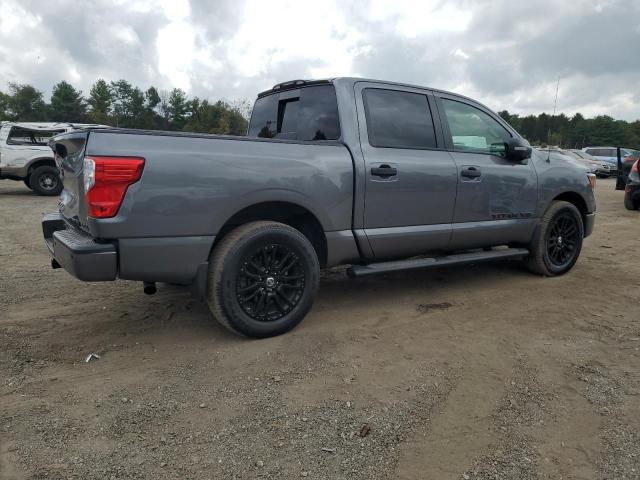 1N6AA1E51KN515541 - 2019 NISSAN TITAN SV GRAY photo 3