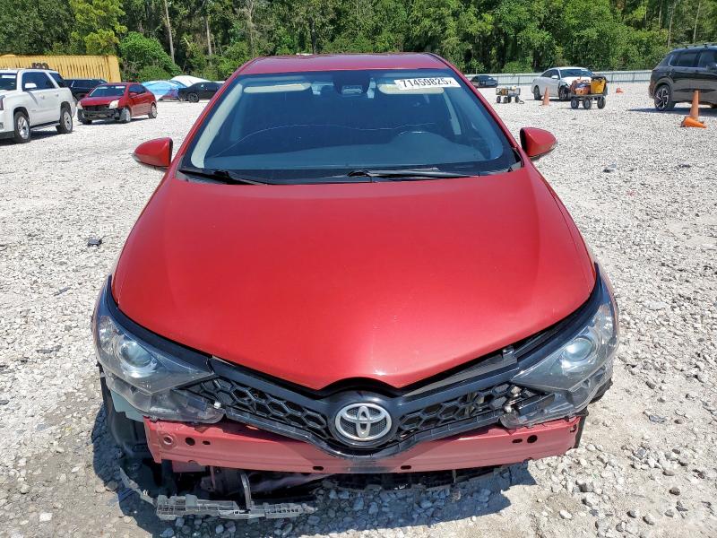 JTNKARJE3HJ529691 - 2017 TOYOTA COROLLA IM RED photo 5